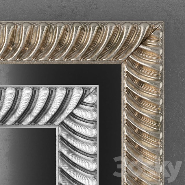 Mirror (baguette art.TL2426-3020) 3DSMax File - thumbnail 2