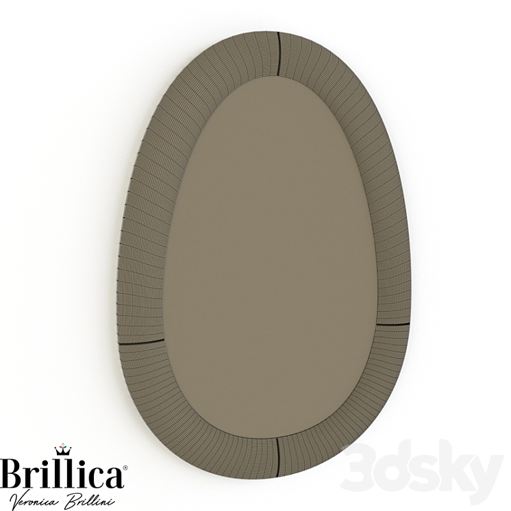 Mirror Brillica BL800 \/ 1150-O40 3DS Max - thumbnail 2