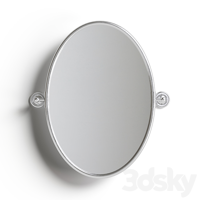 Mirror Cassandre La Redoute 3DS Max Model - thumbnail 4