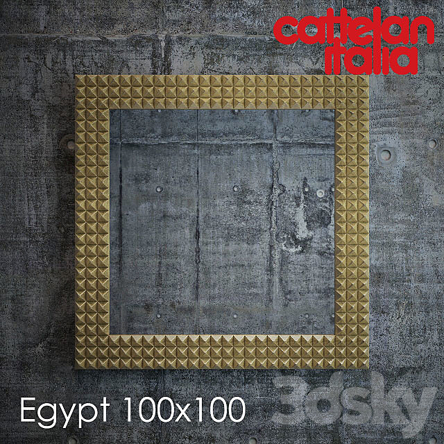 Mirror Cattelan Italia Egypt 3DSMax File - thumbnail 3