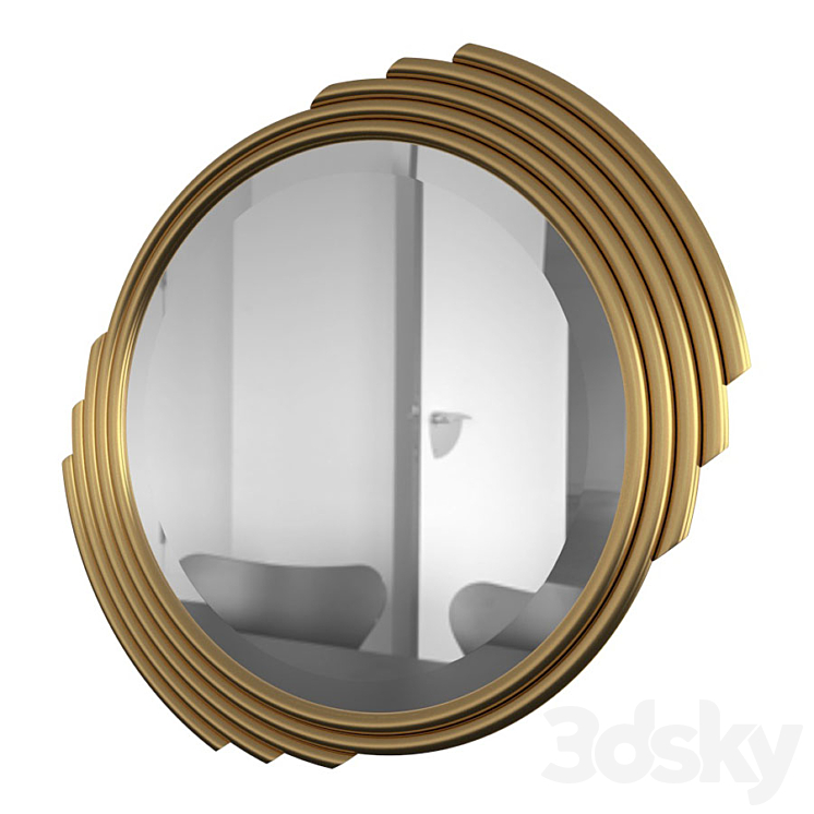 Mirror cesario 3DS Max - thumbnail 2