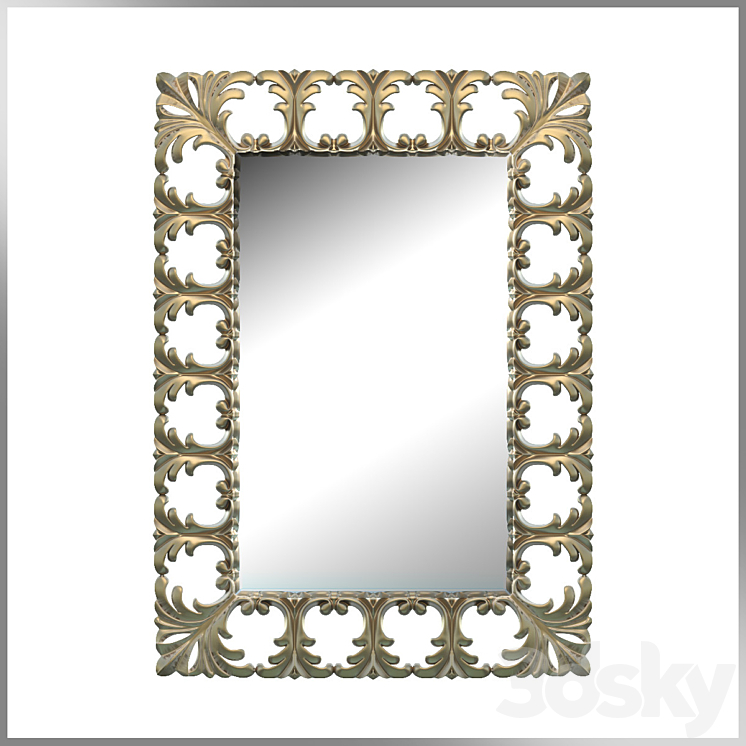 Mirror Christopher Guy 50-2815 3DS Max - thumbnail 1