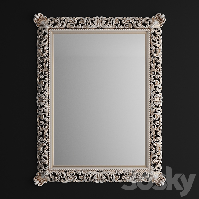 Mirror CLASSICAL CHIC 3DSMax File - thumbnail 1