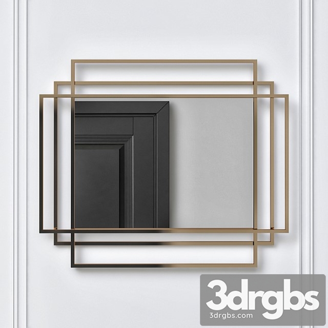 Mirror decoration no. 12 3dsmax Download - thumbnail 1