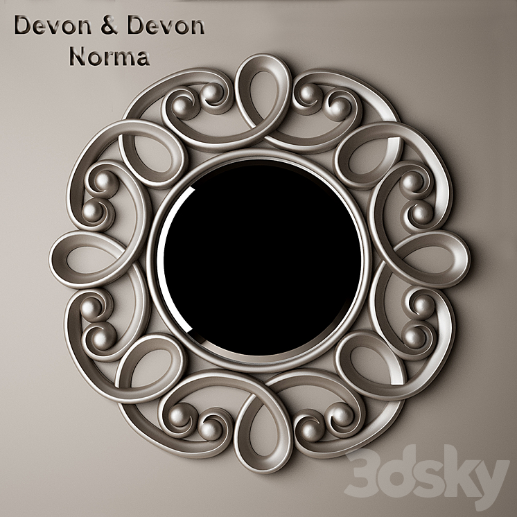 Mirror Devon & Devon Norma 3DS Max - thumbnail 1