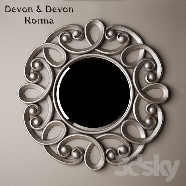 Mirror Devon & Devon Norma 3DS Max - thumbnail 3