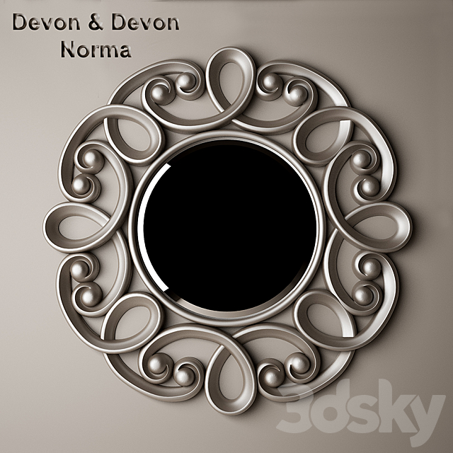 Mirror Devon & Devon Norma 3DSMax File - thumbnail 1
