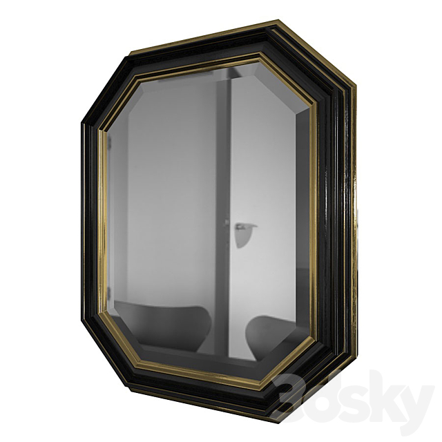 Mirror Eichholtz Uxbridge 3DS Max Model - thumbnail 2