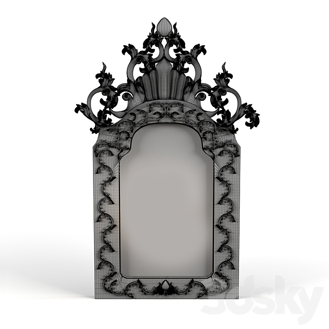 Mirror floor 3DS Max Model - thumbnail 3