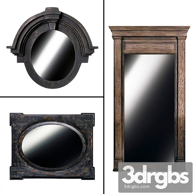 Mirror for wall 50 3dsmax Download - thumbnail 1