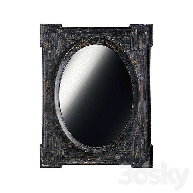 Mirror for wall 50 3DSMax File - thumbnail 2