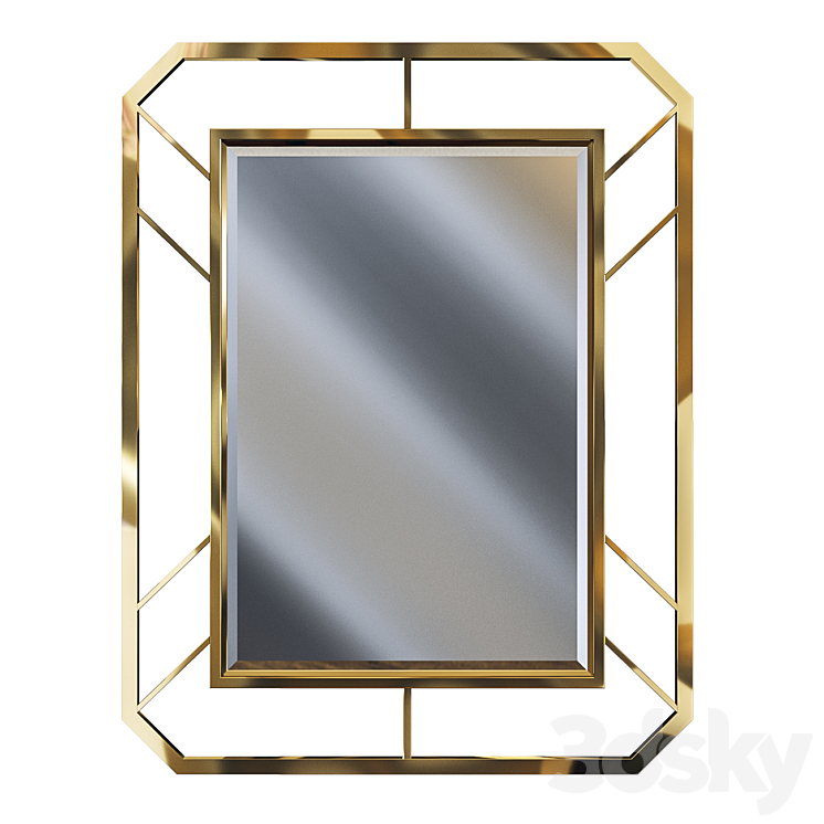 Mirror Garda Decor 50SX-8008\/1 Mirror 3DS Max - thumbnail 1