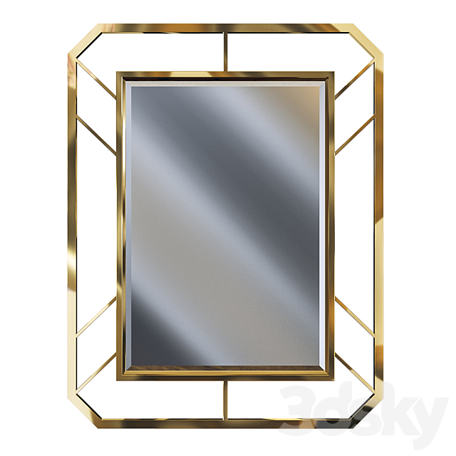 Mirror Garda Decor 50SX-8008_1 Mirror 3DSMax File - thumbnail 1