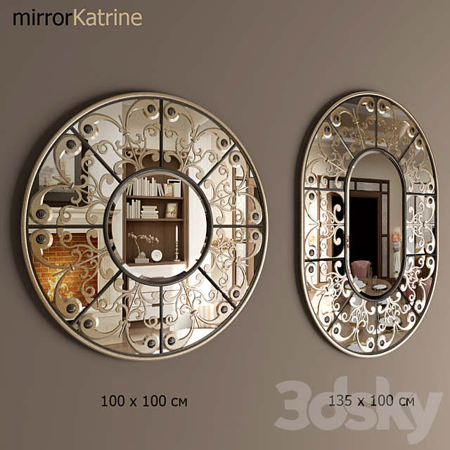 mirror Katrine 3ds Max - thumbnail 1