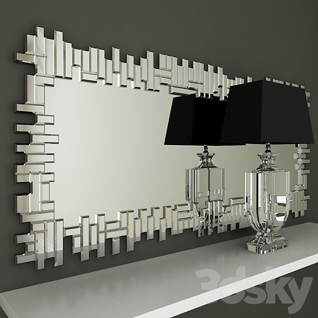 Mirror KFH260 3DSMax File - thumbnail 1