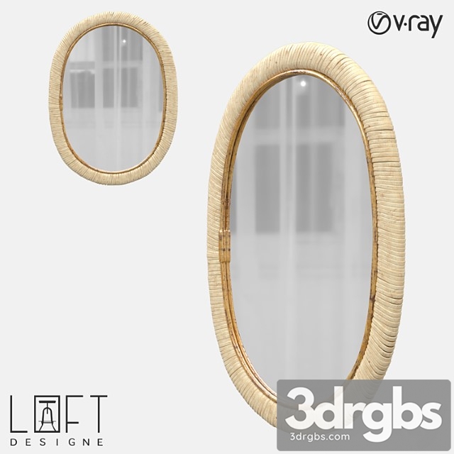 Mirror loftdesigne 100823 model - thumbnail 1