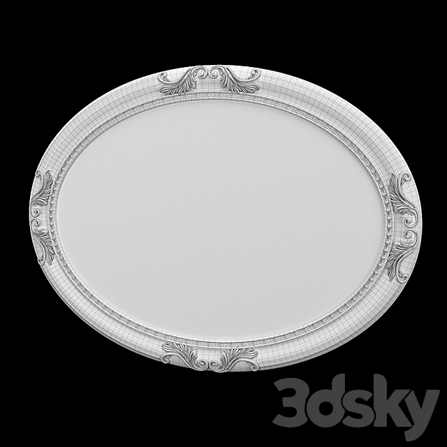 mirror Migliore Complementi (ML.COM-70.503) 3ds Max - thumbnail 2