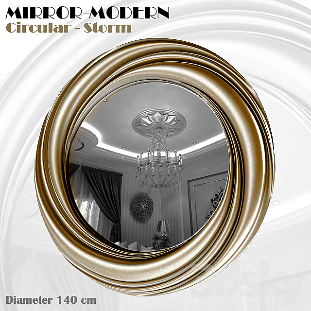 Mirror Modern 3DS Max Model - thumbnail 1