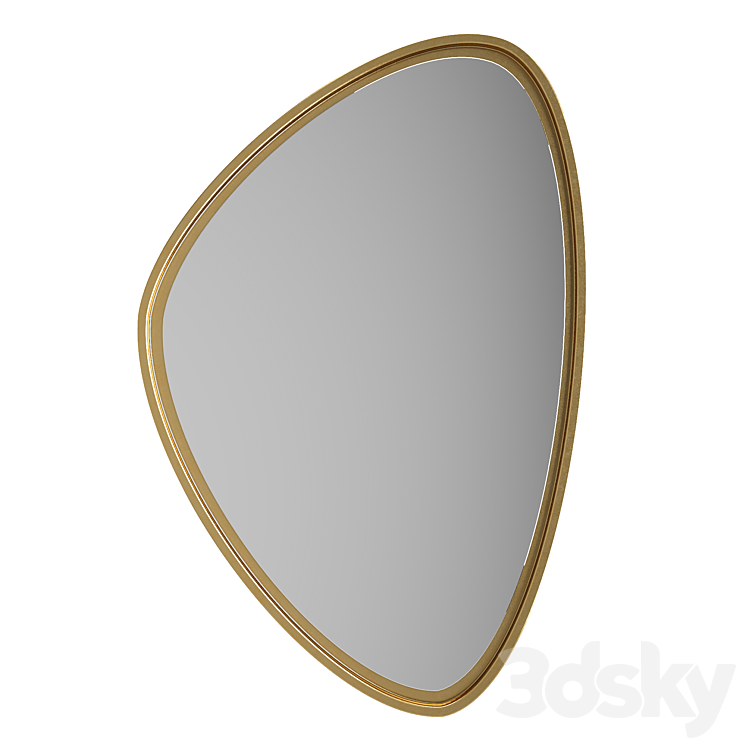 Mirror Onde Uno 3DS Max Model - thumbnail 2