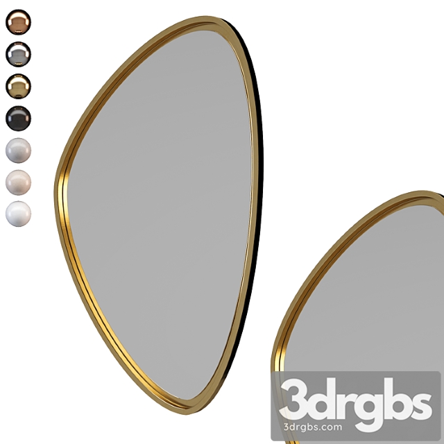 Mirror Onde Uno 3dsmax Download - thumbnail 1