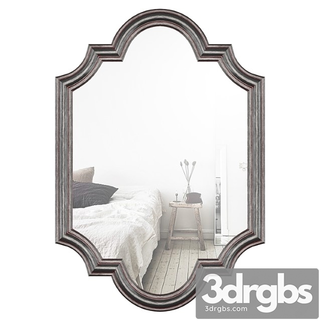 Mirror oxford figured black 3dsmax Download - thumbnail 1