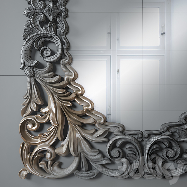 Mirror Schuller 309912 3ds Max - thumbnail 3