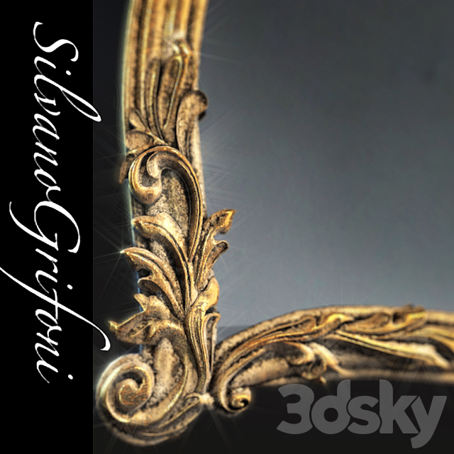 Mirror Silvano Grifoni 3ds Max - thumbnail 2