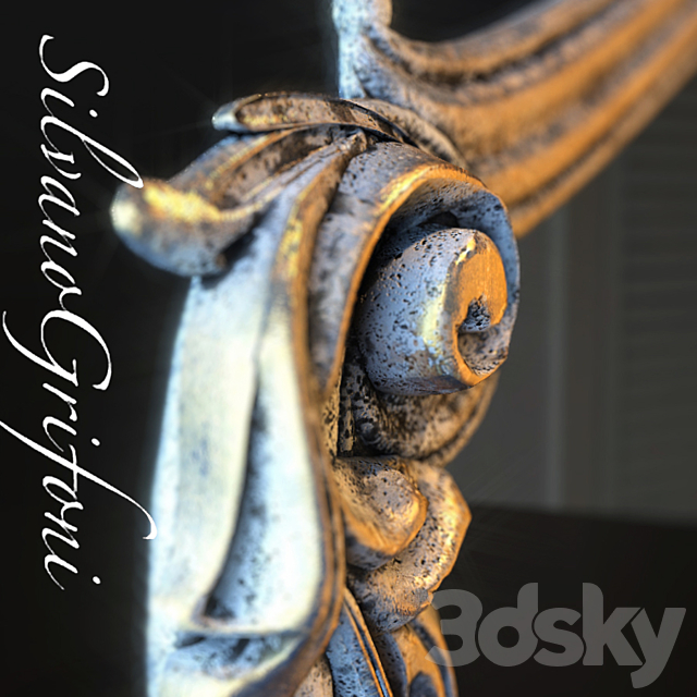 Mirror Silvano Grifoni 3ds Max - thumbnail 3