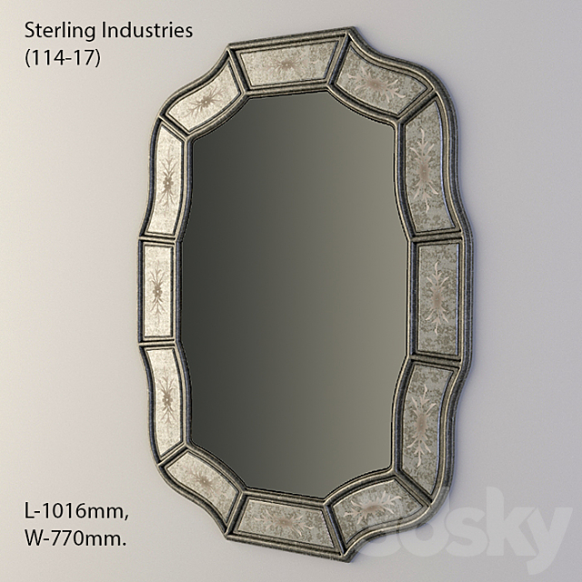 Mirror Sterling Industries (114-17) 3DSMax File - thumbnail 1