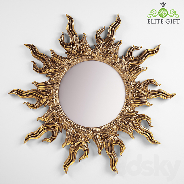 Mirror “Sun” MK6027 3DSMax File - thumbnail 1