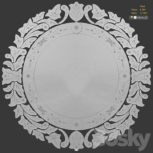 Mirror Vendita by LoftConcept 3DSMax File - thumbnail 3