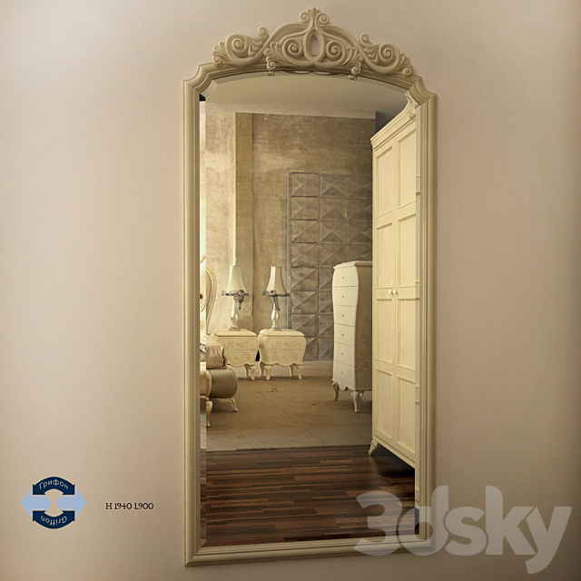 Mirror VOLPI 3DSMax File - thumbnail 1