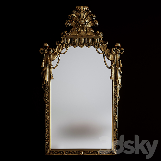 Mirror Wall OAK Industria Arredamenti MG 5171 3DSMax File - thumbnail 1