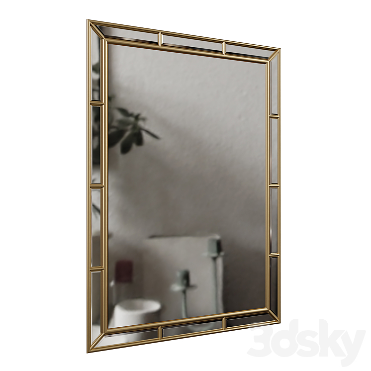 Mirror Wellington 3DS Max Model - thumbnail 1