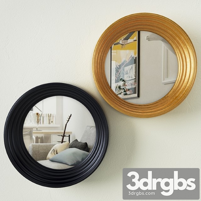 Mirrors in the frame zara home 3dsmax Download - thumbnail 1