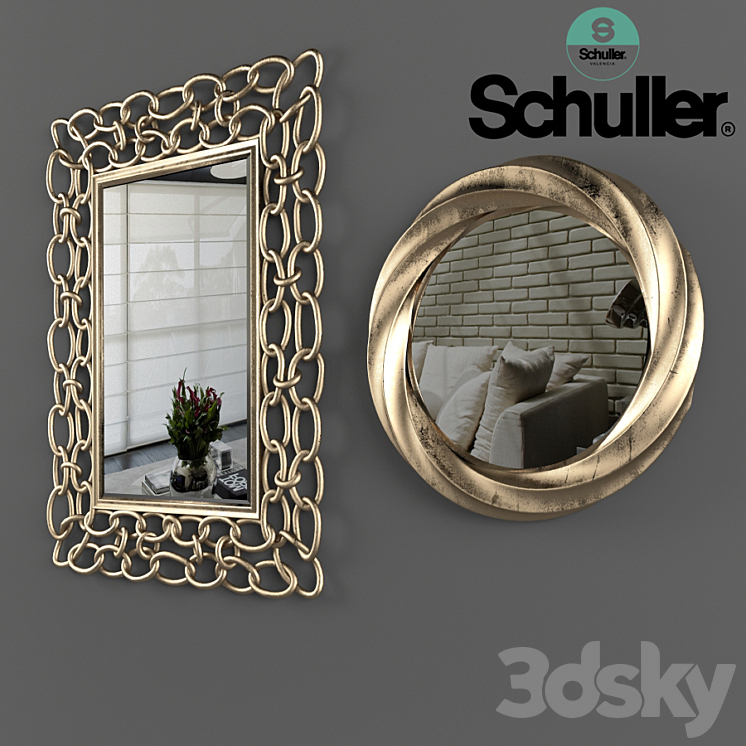 Mirrors SCHULLER 3DS Max - thumbnail 1