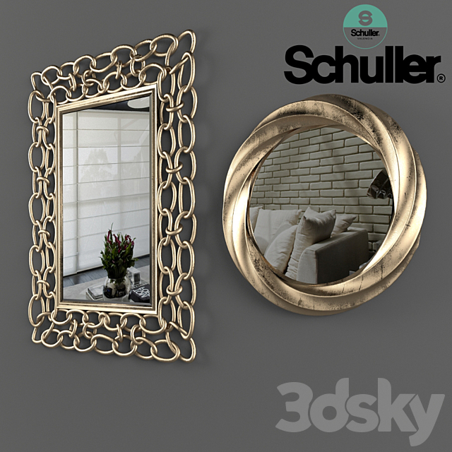 Mirrors SCHULLER 3DSMax File - thumbnail 1