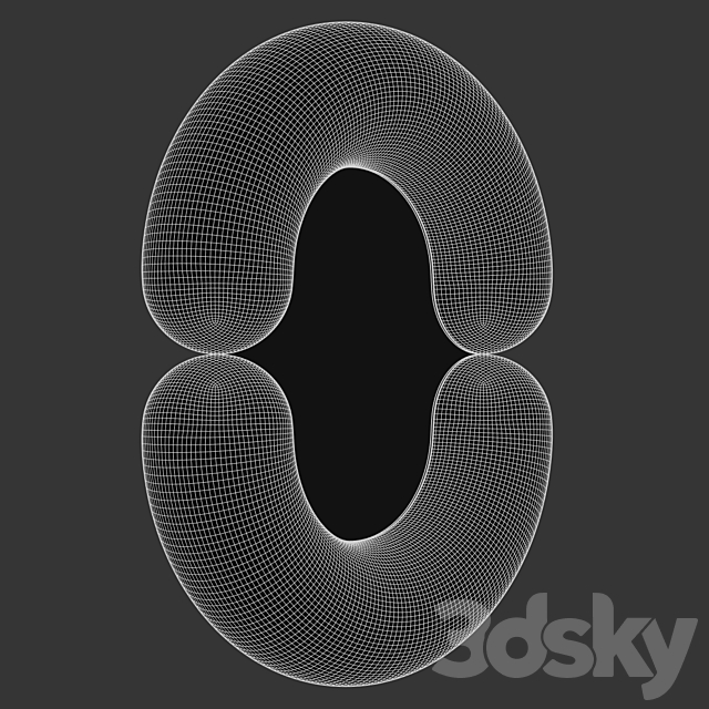 Mustache – Zodiac Mirror Platinum 3DSMax File - thumbnail 5