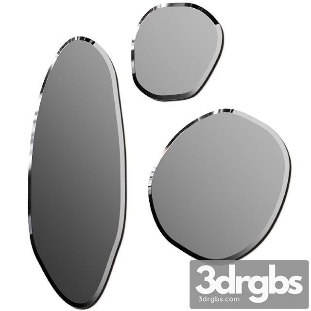 Pacini & cappellini stone wall mirrors - thumbnail 1