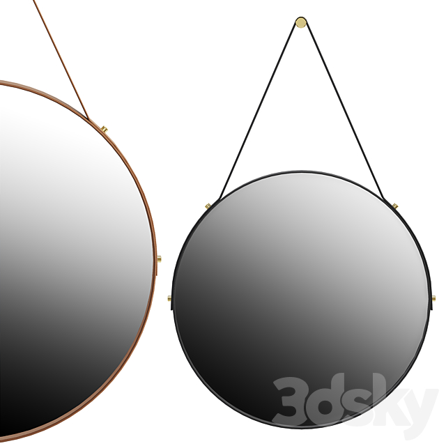 Poliform drop mirrors 3DSMax File - thumbnail 1