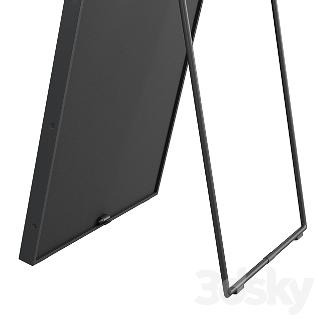 Rejuvenation metal framed Easel floor mirror 3DS Max Model - thumbnail 4