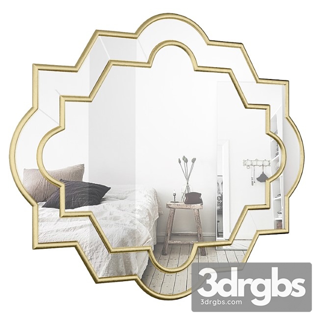 Rodger wall mirror 3dsmax Download - thumbnail 1