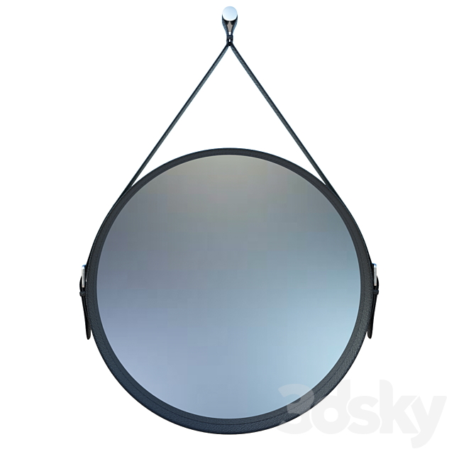 Round mirror 3DSMax File - thumbnail 3