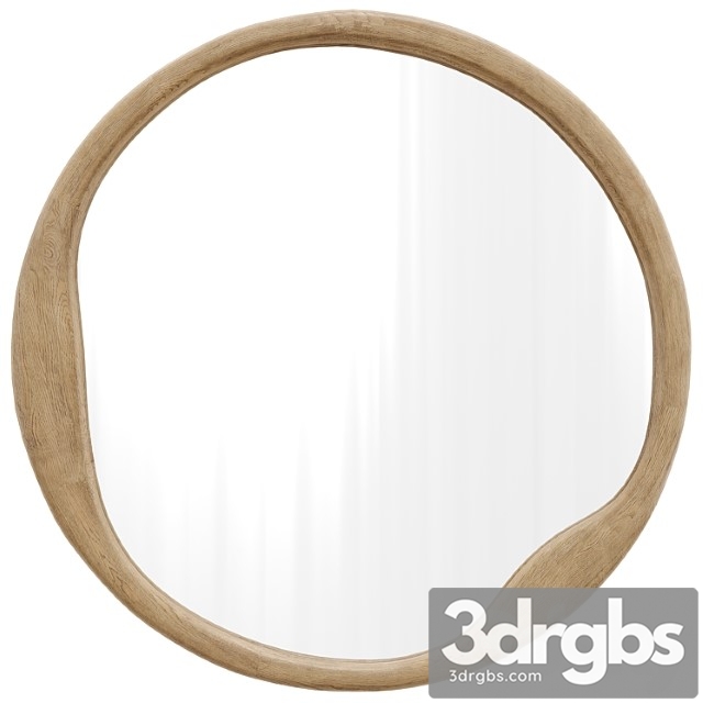 Round wall mirror alora round wall mirror by pottery barn - thumbnail 1