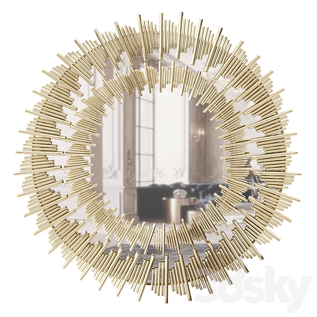 Scala Mirror from Covet Paris 3DS Max Model - thumbnail 2