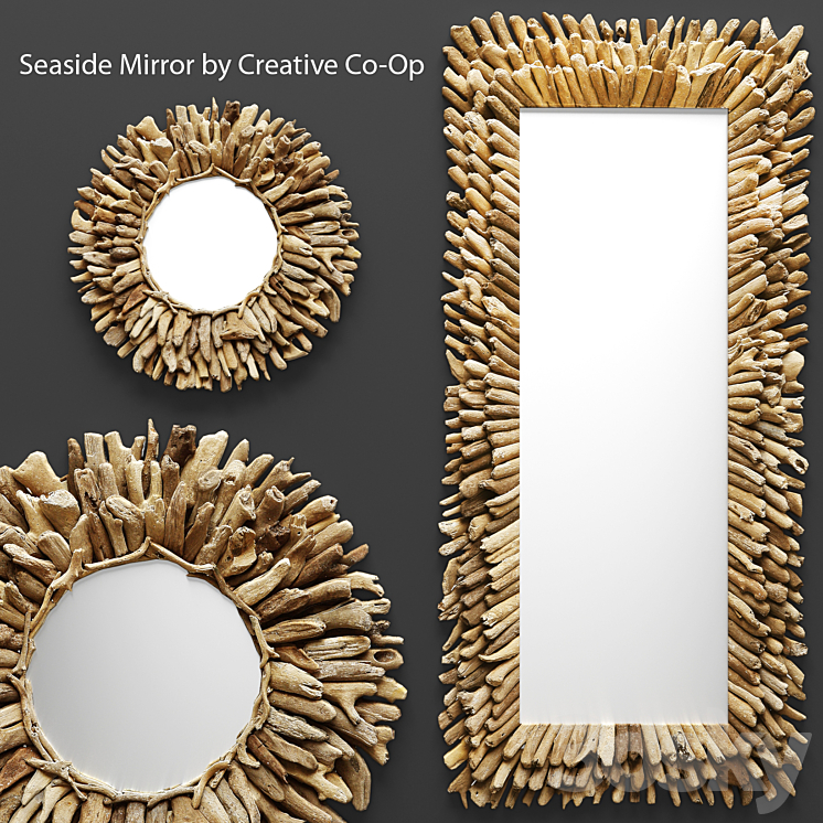 Seaside Mirror by Creative Co-Op 3DS Max - thumbnail 1