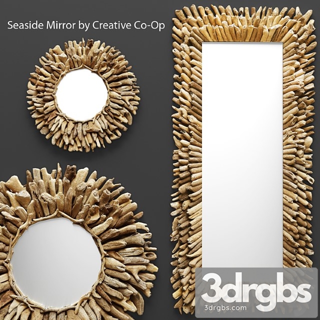 Seaside mirror by creative co-op 3dsmax Download - thumbnail 1