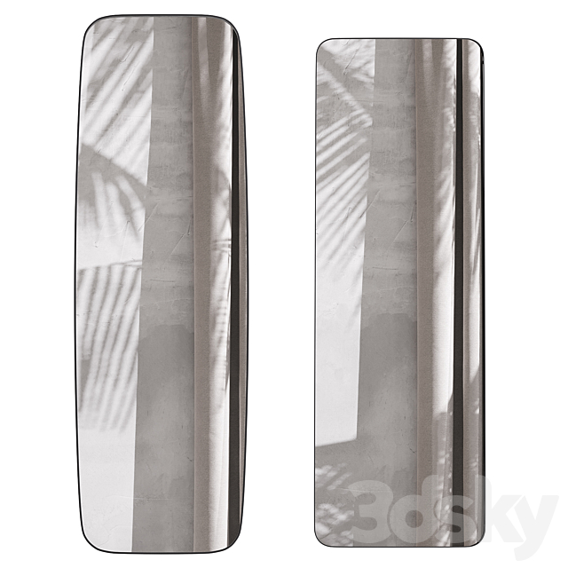 Set of mirrors Iodus La Redoute 3DS Max Model - thumbnail 3