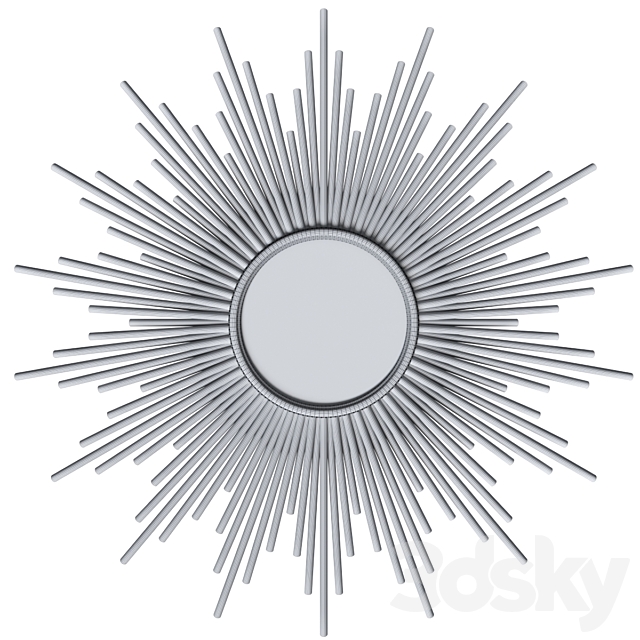 Soledad La Redoute Sun Shaped Mirror 3DSMax File - thumbnail 5