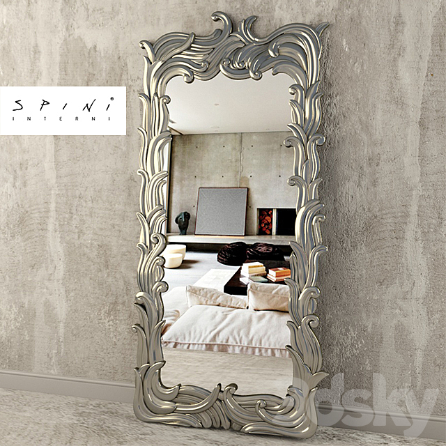 SPINI mirror 3DSMax File - thumbnail 1